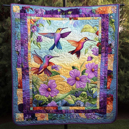 Hummingbird Starlight Petals WN2809022CL Quilt