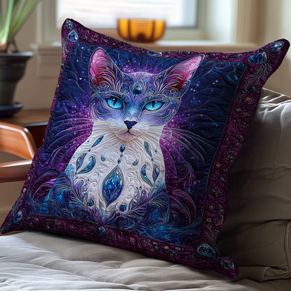 Mystic Midnight Cat WY0101029CL Quilt Pillow Case