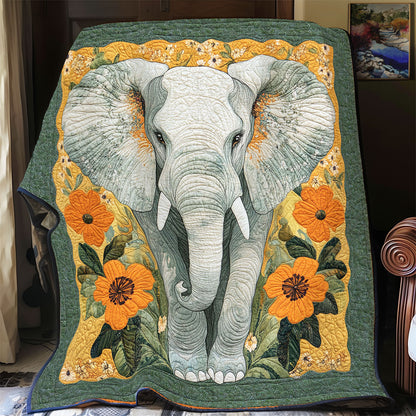 Grey Elephant  WY0202021CL Quilt