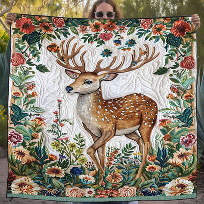 Nature Deer WJ1209017CL Quilt