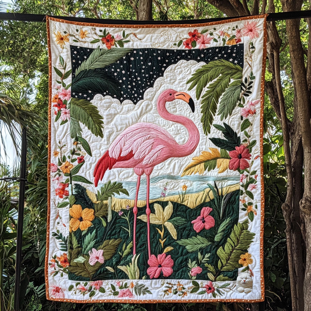 Flamingo WU0410005CL Quilt