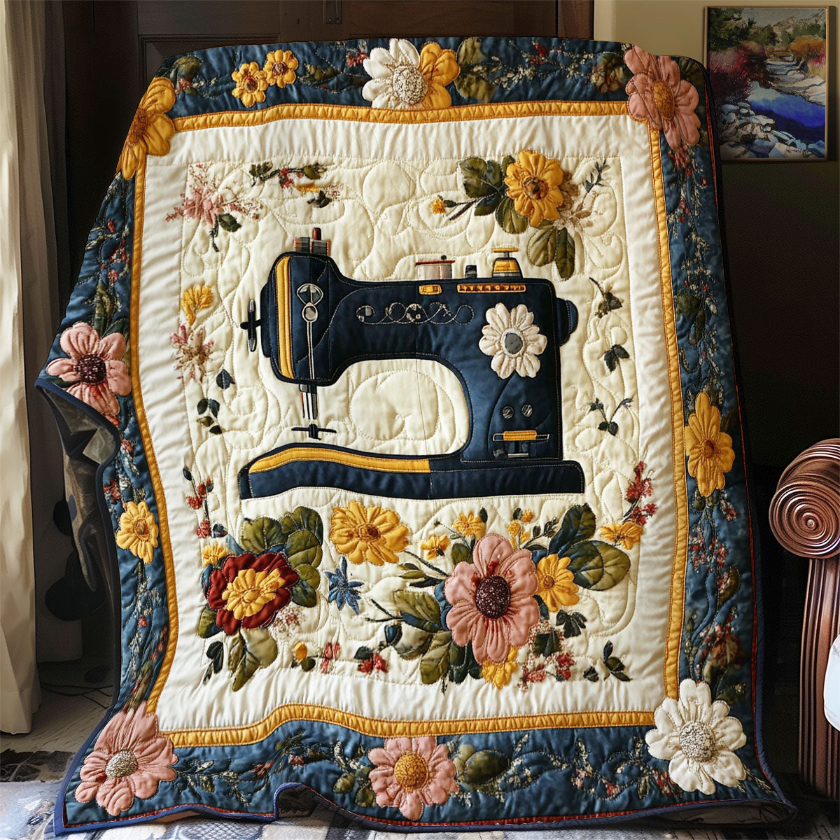 Vintage Sewing Machine WY1802028CL Quilt