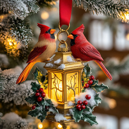 Warm Heart Cardinal WN2110102CL Christmas Ornament