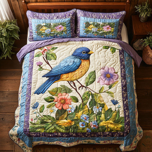 Flower Bird WX1801075CL Duvet Cover Set