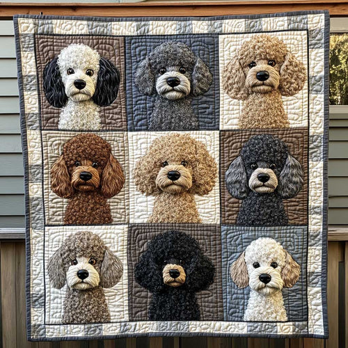 Puffy Poodle WP1809039CL Quilt