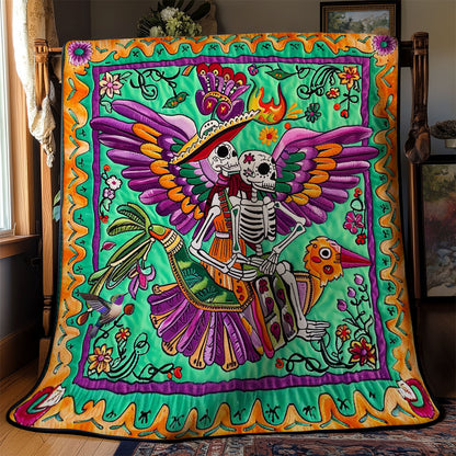 Skeleton Flight Journey WN2110045CL Quilt