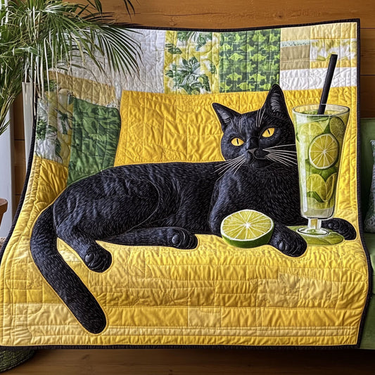 Chill Cat Lemon CP1605052CL Quilt