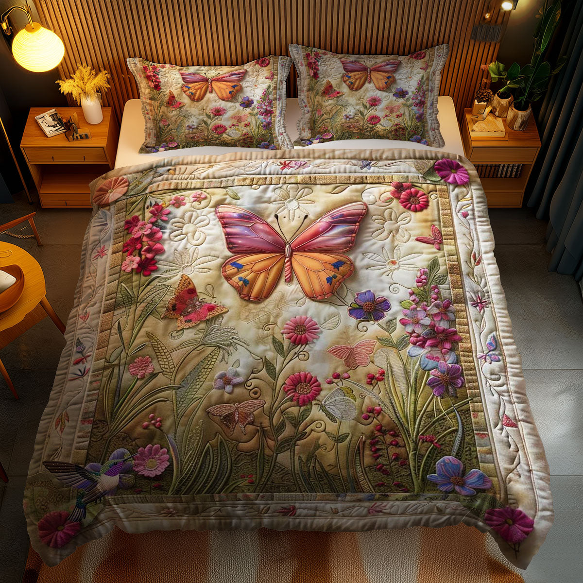 Butterfly Meadow WN1510049CL Duvet Cover Set