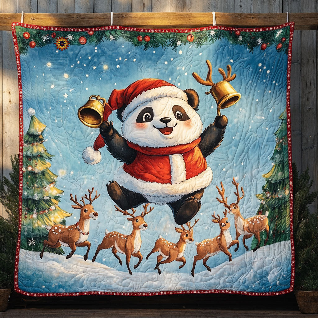 Panda Christmas WT1110025CL Quilt