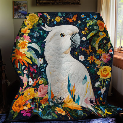 FLower Parrot WY0111033CL Quilt