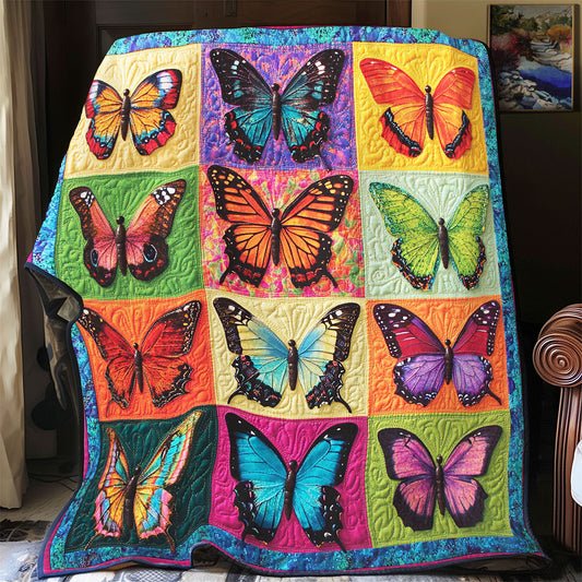 Vibrant Butterfly WX0302083CL Quilt