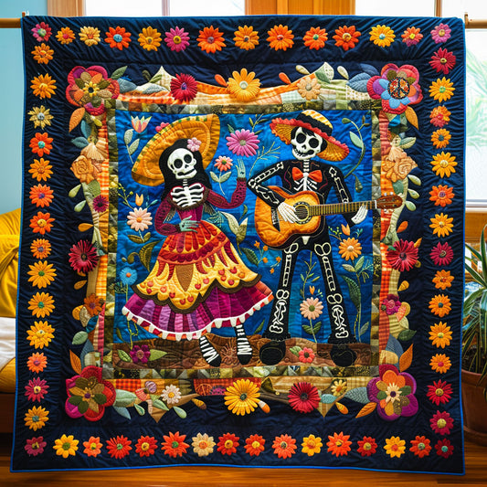 Day Of The Dead WJ0811011CL Quilt