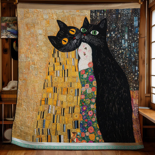 The Kiss Cat WU1110014CL Quilt