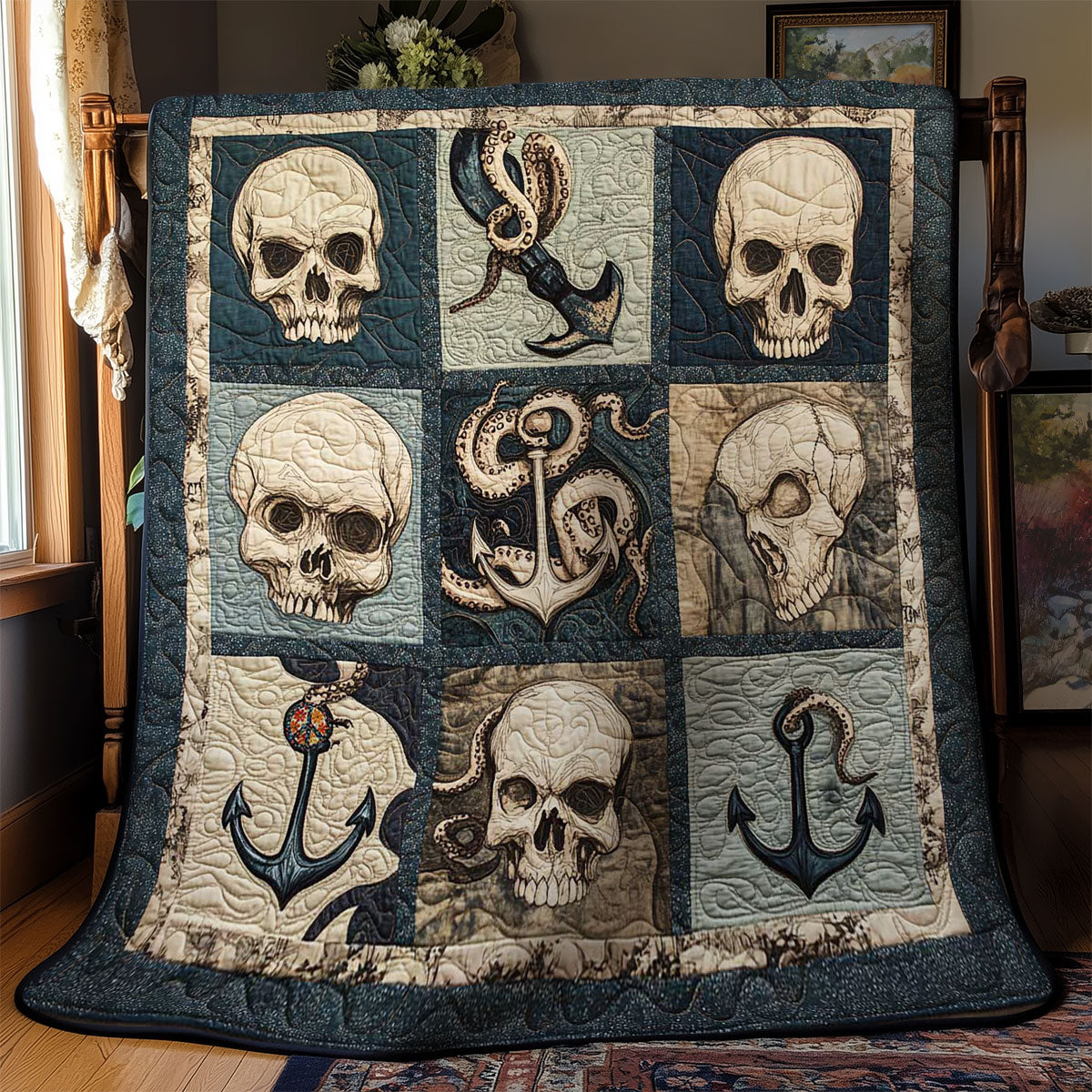 Skull Seas WN2311039CL Quilt