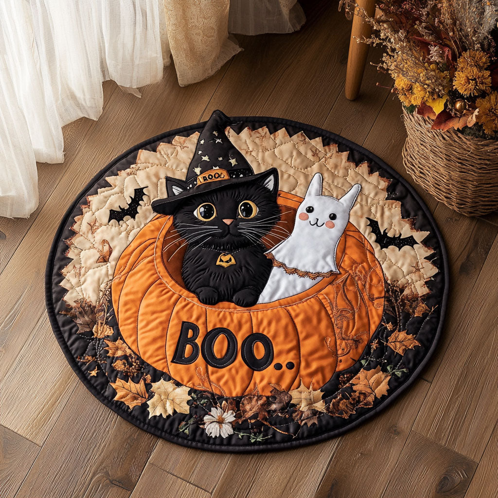 Halloween Charm CP0907019CL Quilted Round Mat
