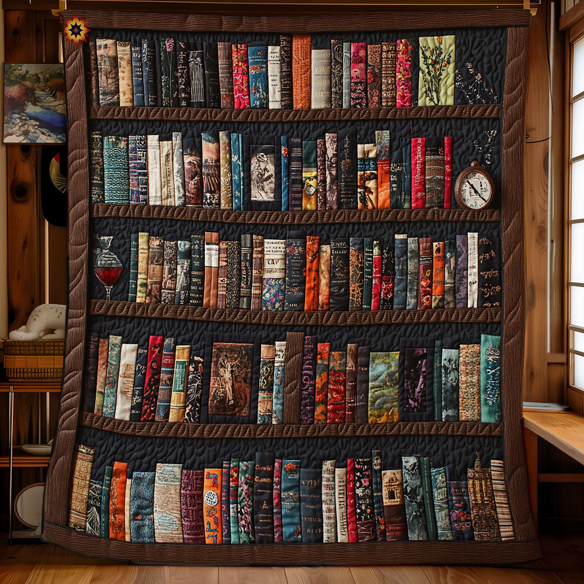 Bookshelf WY2111023CL Quilt