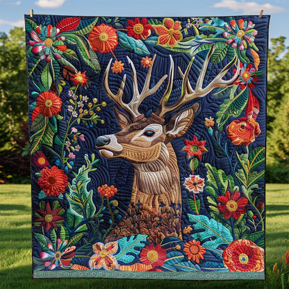 Forest Deer WJ1209013CL Quilt