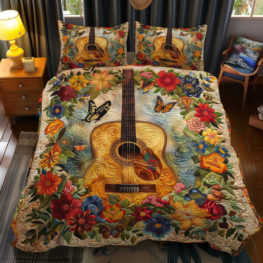 Flower Guitar WJ1109030CL Duvet Cover Set