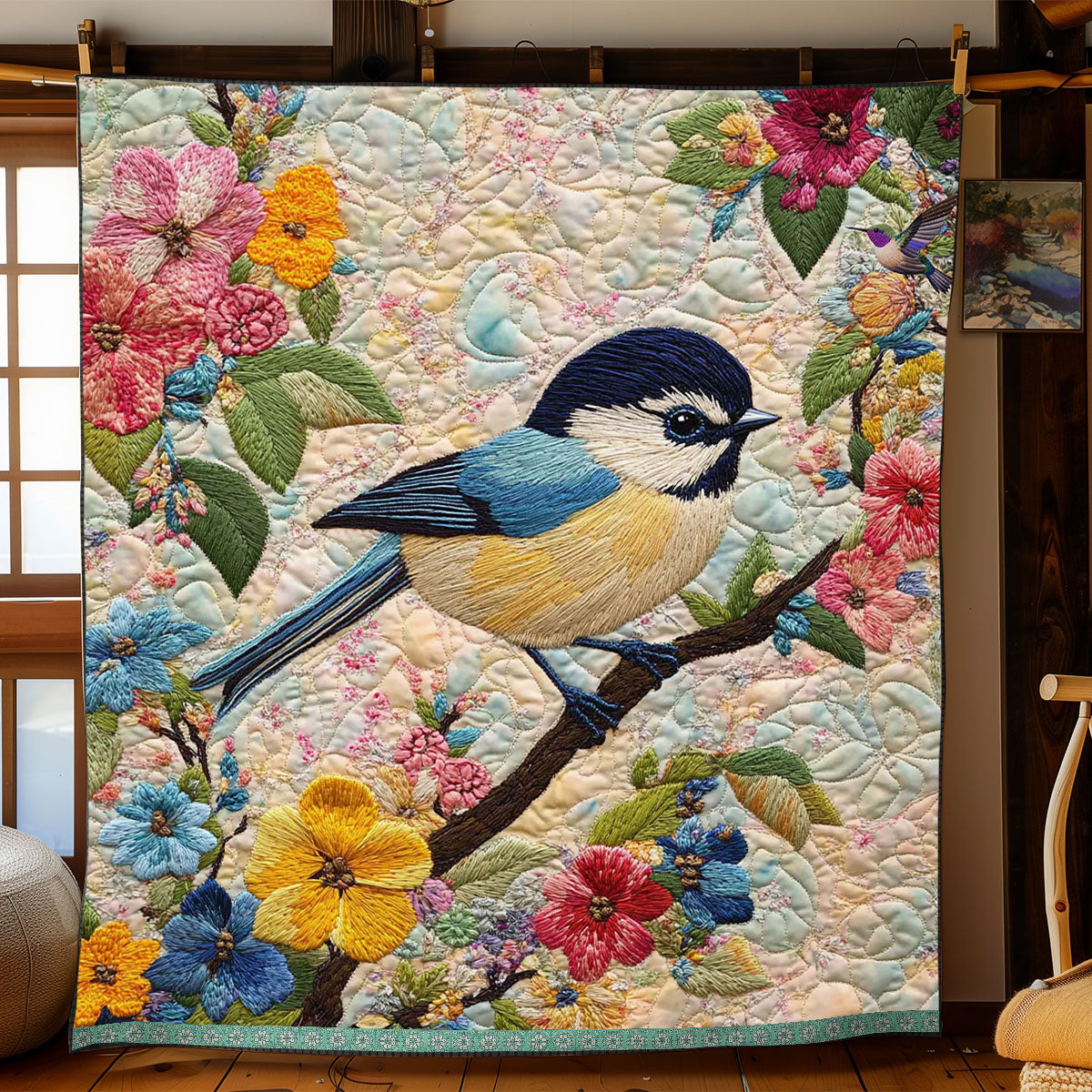 Chickadee WJ0512003CL Quilt