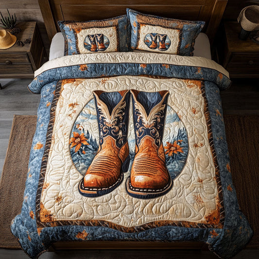 Cowboy Boots WY2101017CL Duvet Cover Set