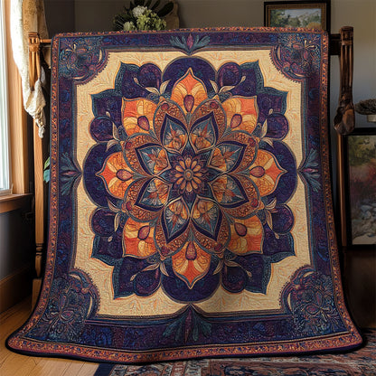Ethereal Flower Mandala WN0402042CL Quilt