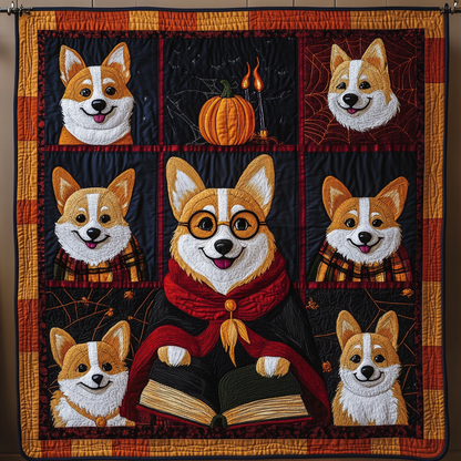 Corgi’s Mystical Book WN2409022CL Quilt