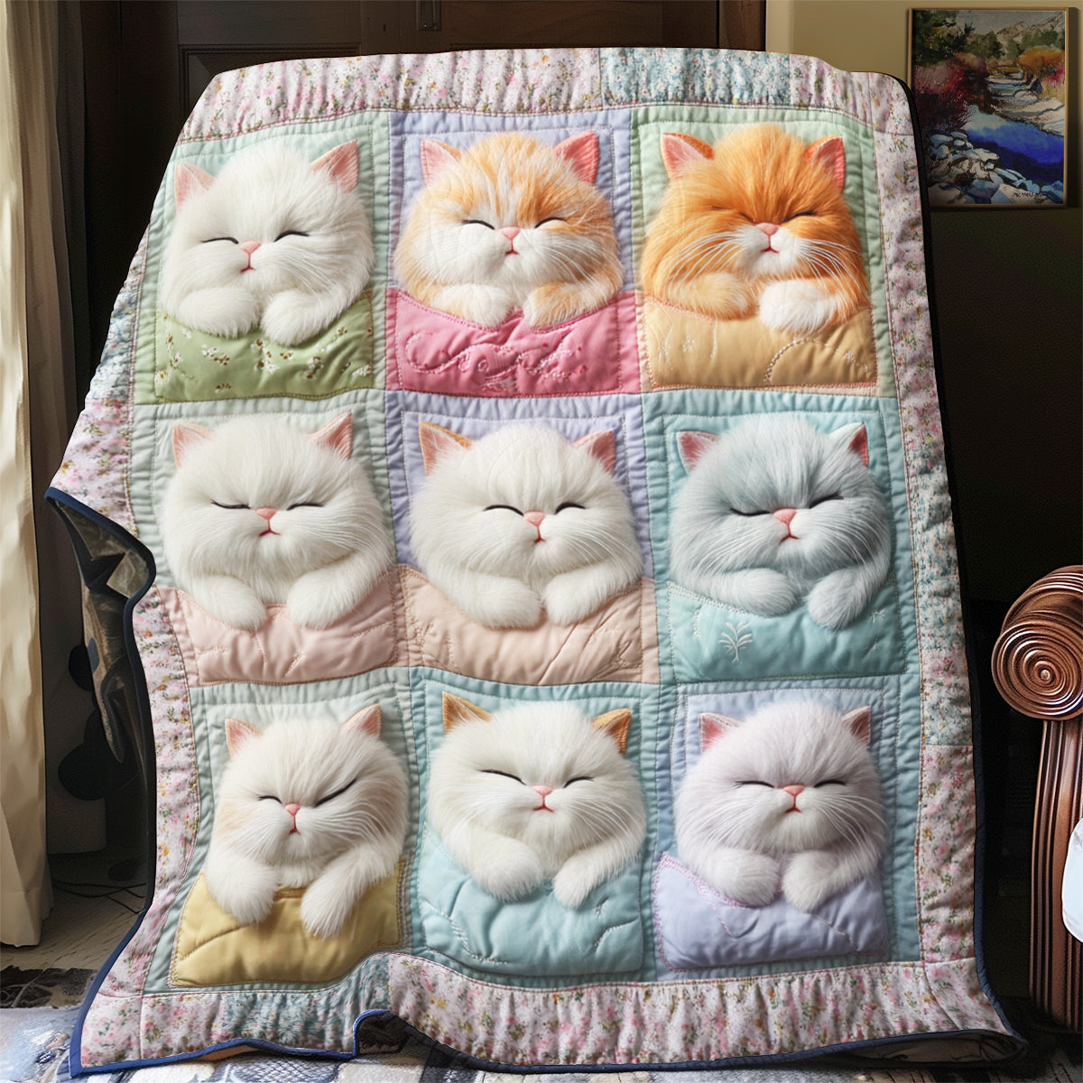 Whiskered Dream YR0206014CL Quilt