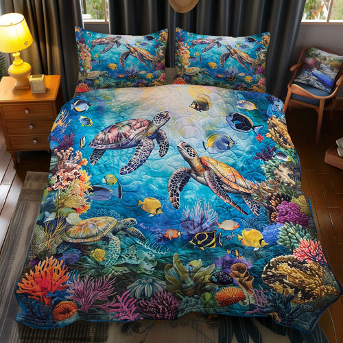Sea Turtle WJ1309035CL Duvet Cover Set