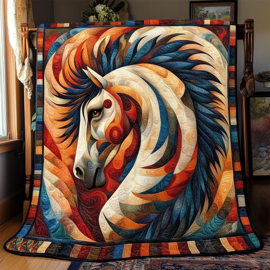 Horse Native American WJ2612018CL Quilt