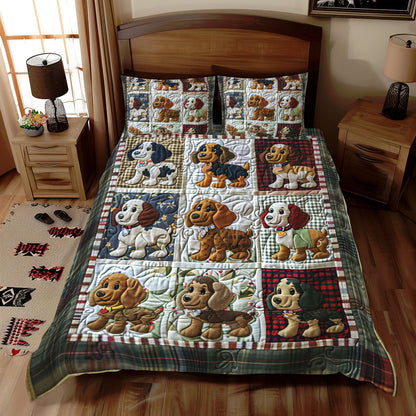 Patchwork Dog WJ0611030CL Duvet Cover Set