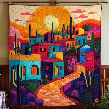 Sunset City WY1511022CL Quilt