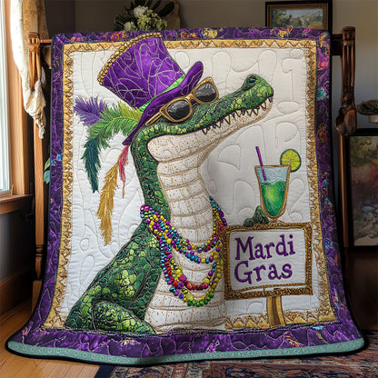 Funny Crocodile WX1812016CL Quilt