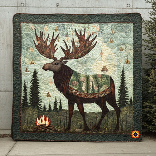 Moose WY1411048CL Quilt