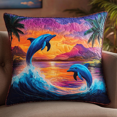 Dolphin Sunset WT2702068CL Quilt