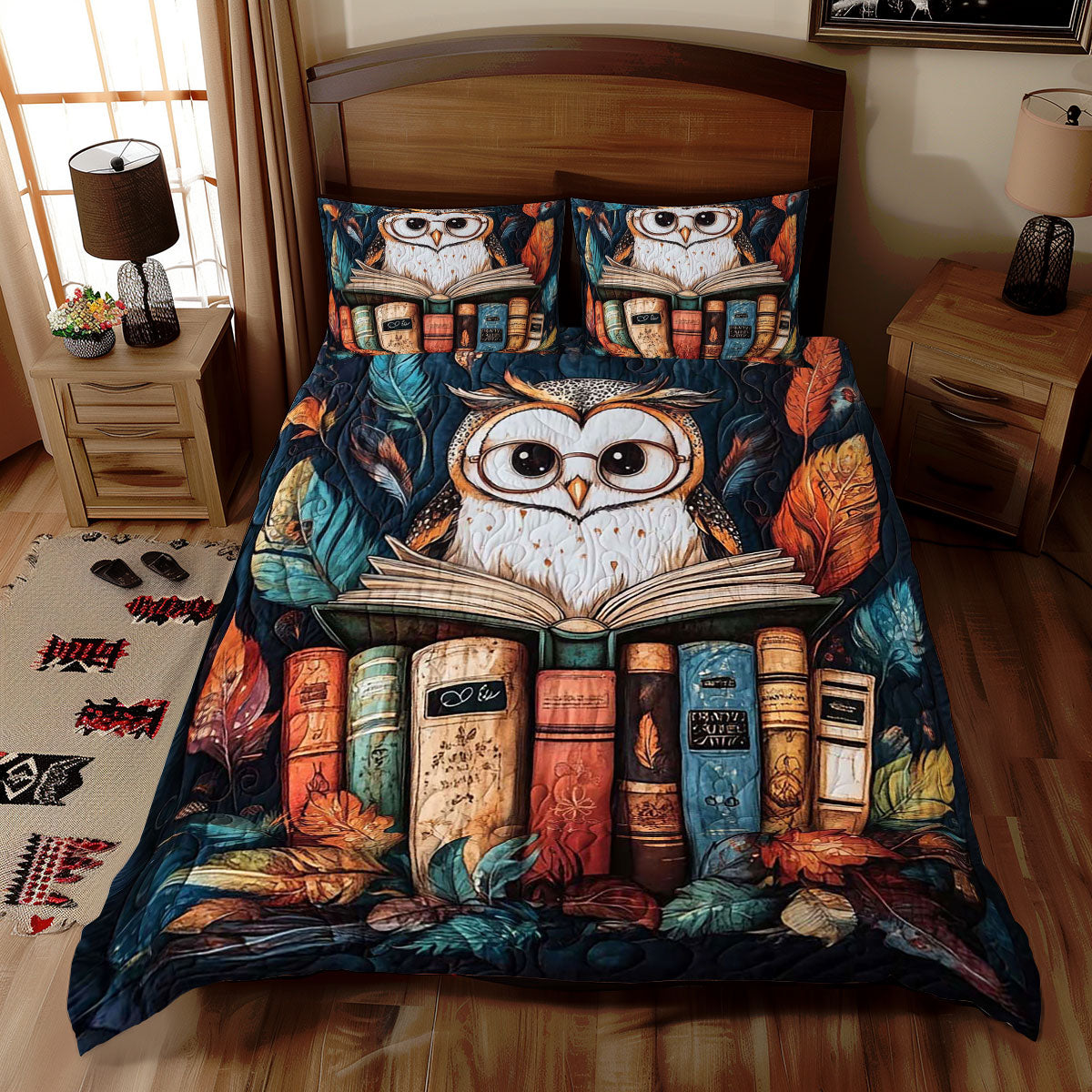 Study Owl WJ0410029CL Duvet Cover Set