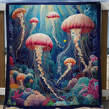 Jellyfish WY0412008CL Quilt