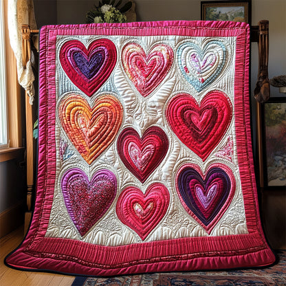 Heart Valentine WX0302041CL Quilt