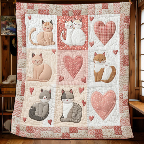 Adorable Cats XB0403014CL Quilt