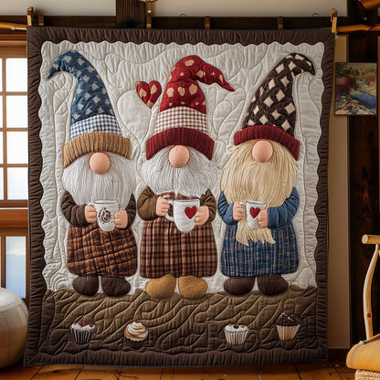 Three Gnome WY3112036CL Quilt