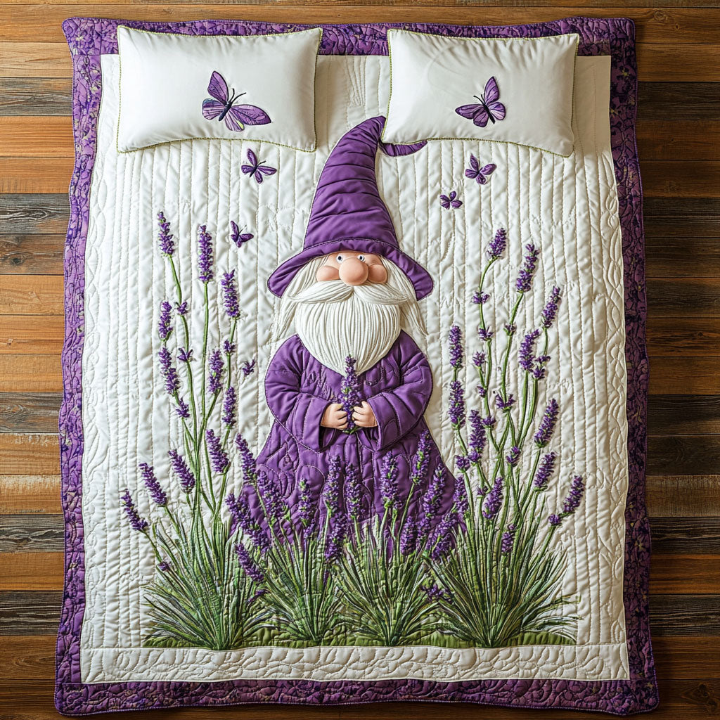 Lavender Gnome WJ0301030CL Duvet Cover Set