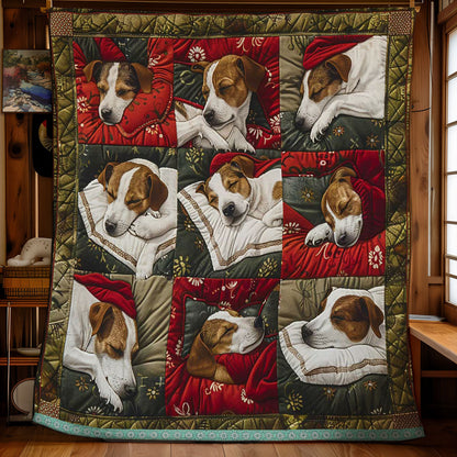 Jack Russell Dreamy Fleece WN12109023CL Quilt