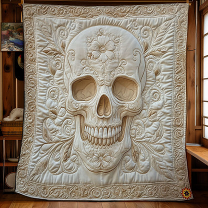 White Skull WY2011018CL Quilt