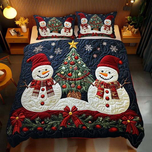 Christmas Snowman WJ1211029CL Duvet Cover Set