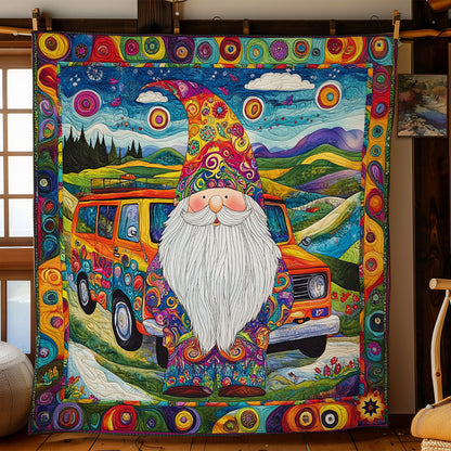 Hippie Gnome WY2312034CL Quilt