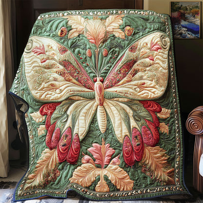 Leaves Butterfly Abstract WY3112021CL Quilt