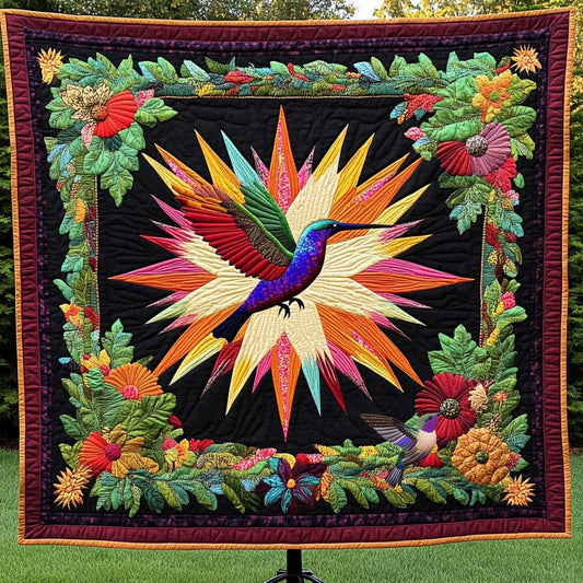 Hummingbird's Garden Dance WN0910019CL Quilt