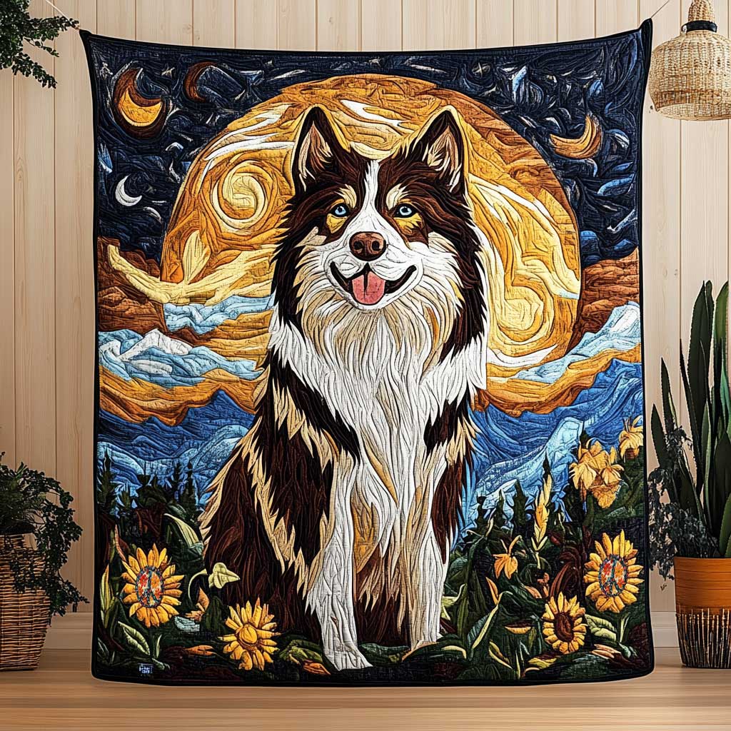 Moonlight Guardian Husky WP0310010CL Quilt