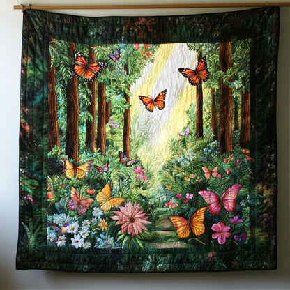 Butterfly Forest WY1811019CL Quilt