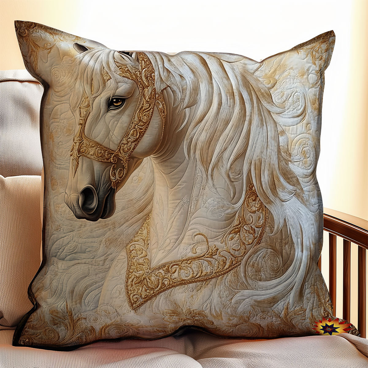 Royal Horse WY2911080CL Quilt Pillow Case