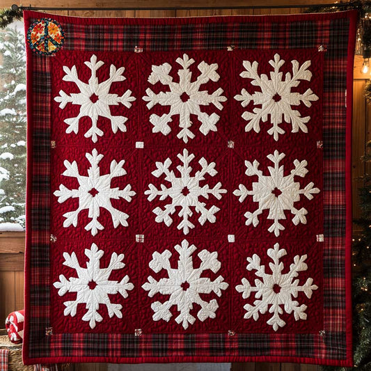 Winter's Snowflakes WN1211084CL Quilt